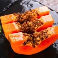 Hainan Milk Red Papaya Fresh Fruit Green Papaya Lactation Period Seasonal Rock Sugar Heart Whole Box