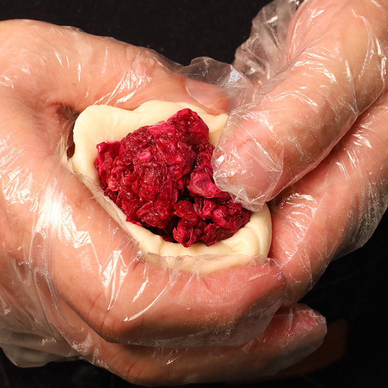 Yunnan rose stuffing fresh rose paste flower cake moon cake stuffing baking raw material jam commercial wholesale