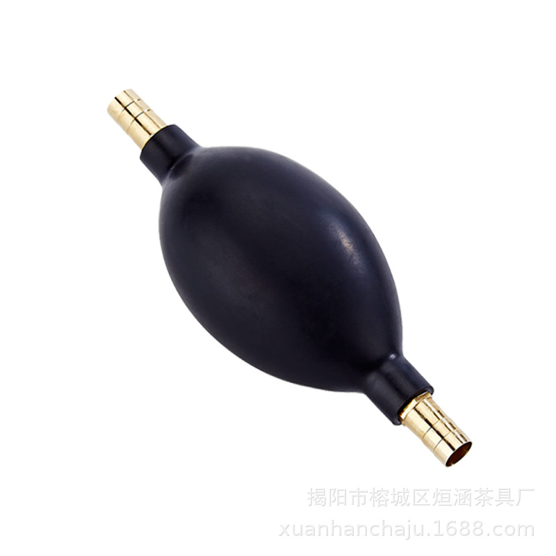 Tea tray drain pipe with absorbent ball kung fu tea set accessories tea table table table under the water leakage pipe antifreeze hose spare parts