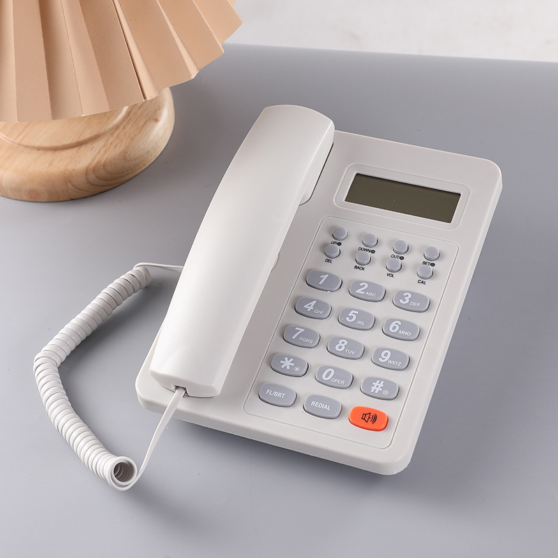 Оптовая продажа английского телефона без логотипа с определением номера для офиса