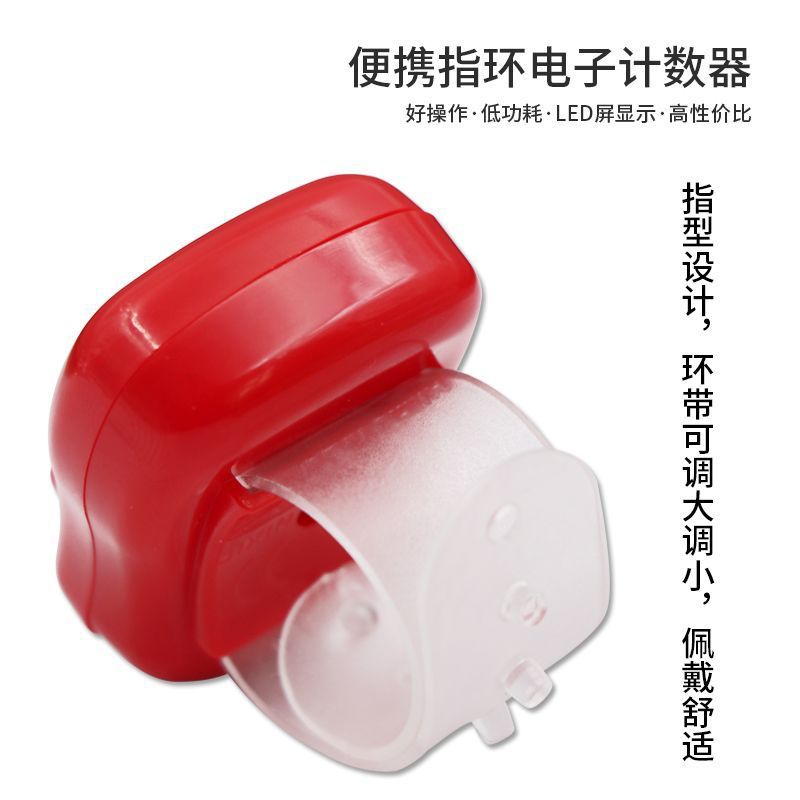 led luminous with time finger counter student electronic timer watch function LED counter