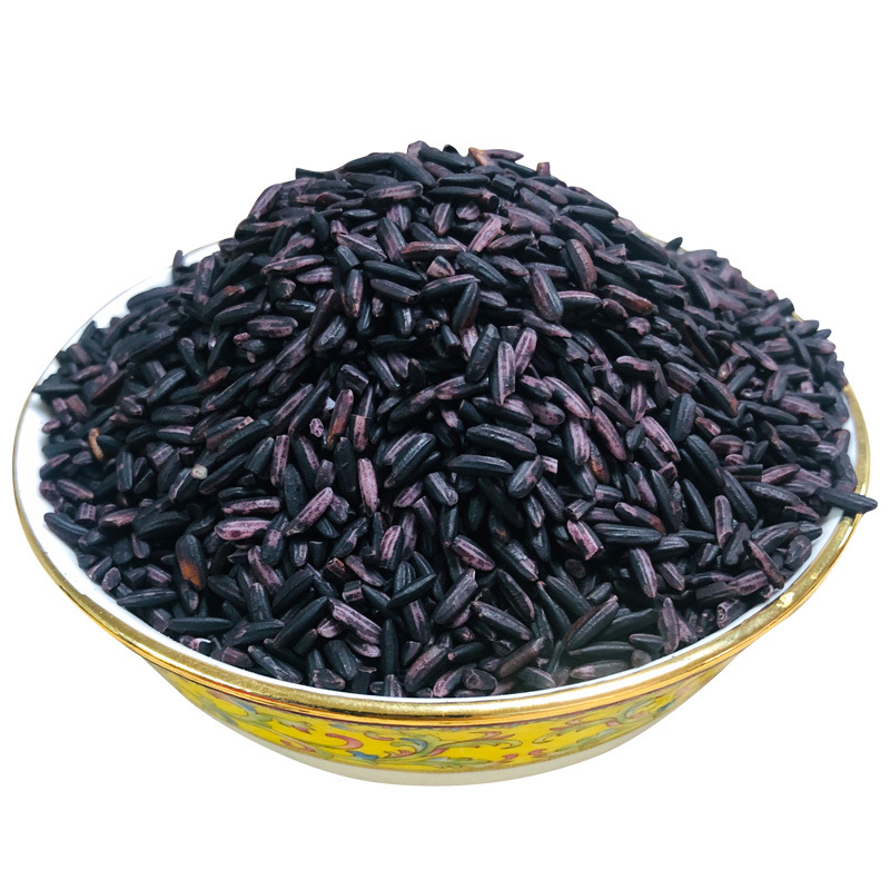 Xinhonghe Organic Purple Rice 500g Northeastern Purple Rice Multigrain Coarse Grain Purple Rice Balls Purple Rice Dew Rice Dumplings Boiled Porridge Ingredients