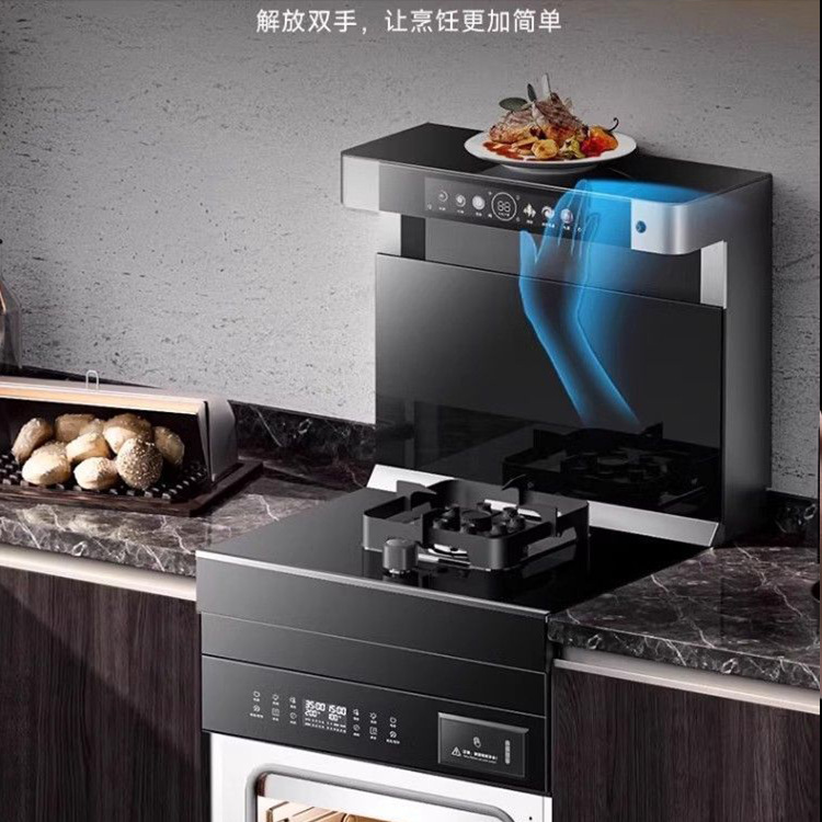 Household Small Apartment Single Stove Integrated Stove Steaming, Baking and Disinfection Integrated 50/60 Disinfection Cabinet Gas Stove Pure Electric Integrated Stove