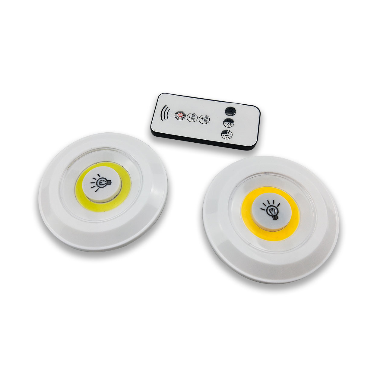 Factory remote control clap light COB light cabinet light creative bedside night light mini wardrobe closet learning light