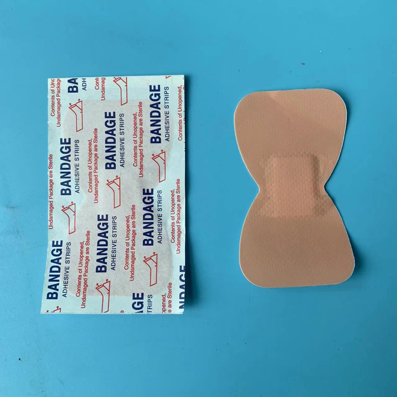 Cross-Border Hot-Selling First Aid Kit Accessories Special-Shaped Wound Combination Round Butterfly-Shaped H-Shaped Waist Drum Band-Aid Care Heel