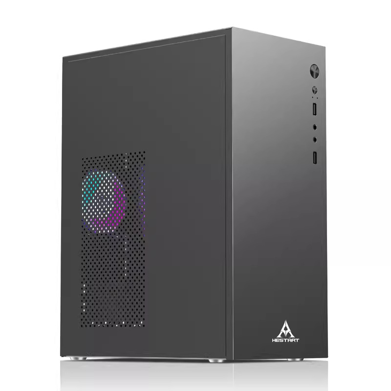 Side Light Bar Desktop Computer Game Office Business Internet Cafe Home Mini Small Chassis m atx Small and Medium Motherboard