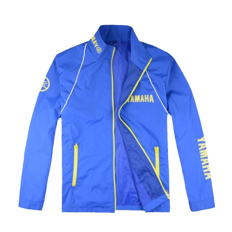 Advertising Windbreaker Color-Blocked Double-Layer Waterproof Windbreaker Men's Factory Corporate Workwear with Logo Printing