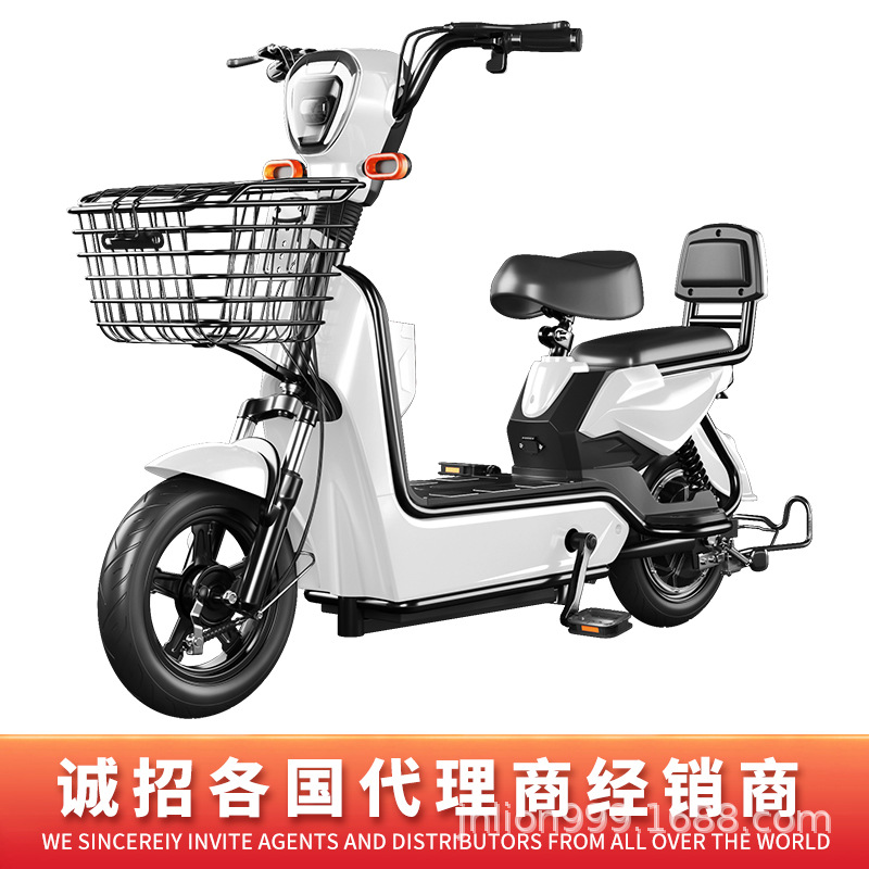 Offline Version of the New National Standard Electric Bicycle with Lithium Battery for Men and Women, Two-Wheeled Adult City Commuter, Cross-Border