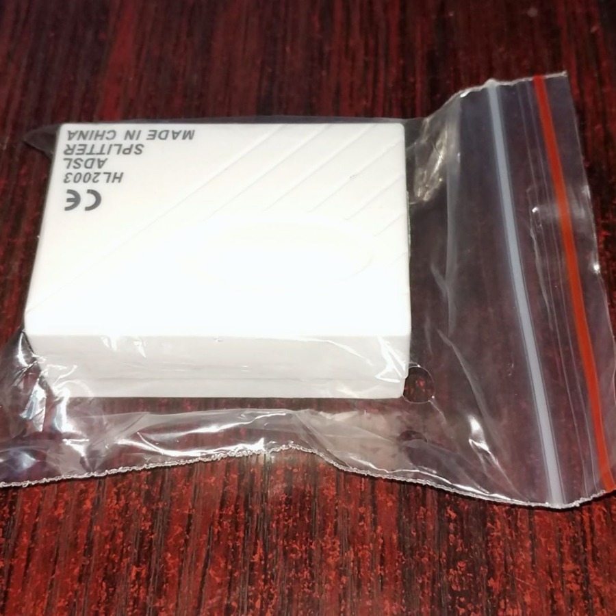 ADSL voice splitter signal separator one-two frequency divider splitter telephone splitter box Fax