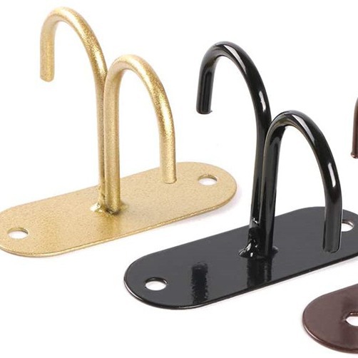 Nordic simple ear wine cup holder household kitchen cabinet mug holder upside down hanging iron coffee cup holder wine cabinet