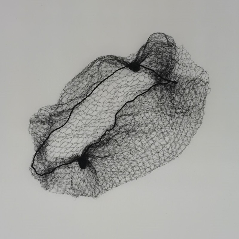 Full size black high elastic ultra-fine invisible hair net net pocket stewardess catering ballet dance hair net