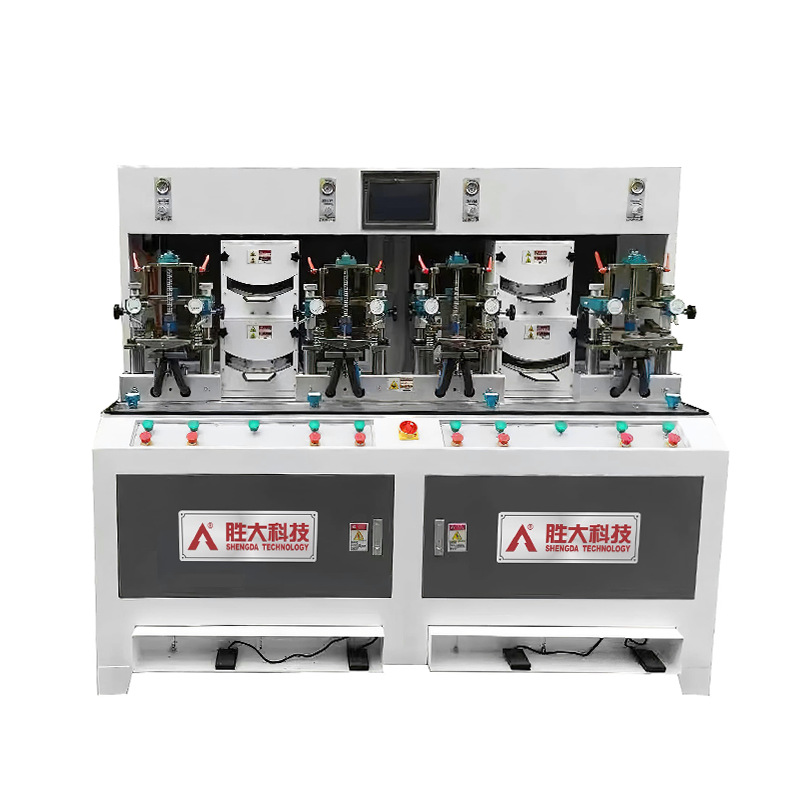 Shengda Technology Guangdong Air and Oil Pressure Positioning System Intelligent Steam Four Heat Four Cold Toe Shaping Machine Factory Direct Sales