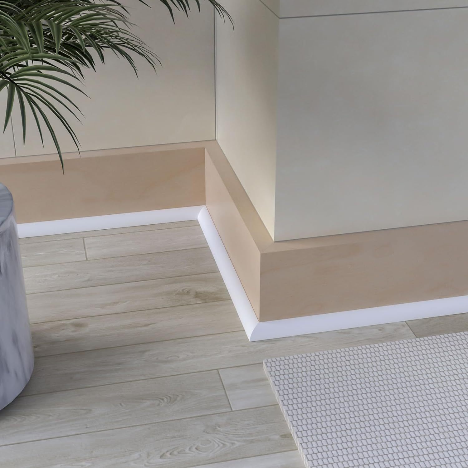 Yin Angle Line Mini Molding Decorative Strip Bathroom Bathtub Decorative Corner Line Ground Tile Corner Strip