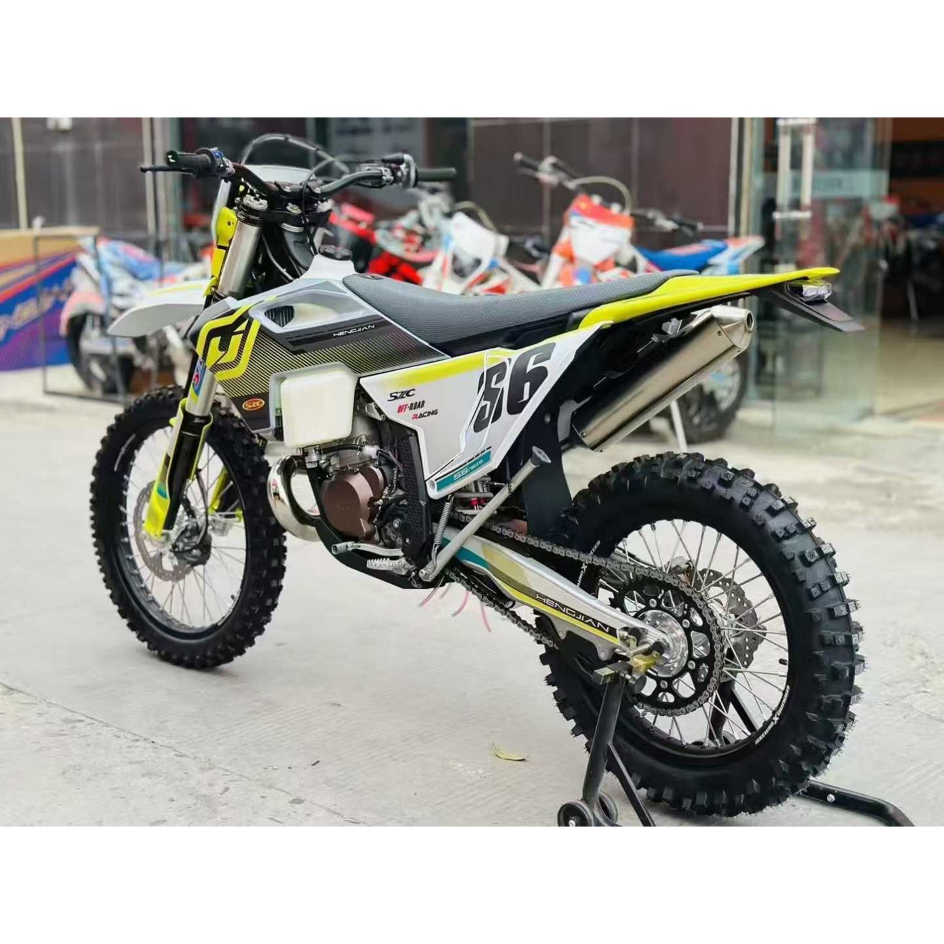 Hengjian S6 Z300 2t Two-Stroke Engine 300Cc Off-Road Motorcycle Trail Venue Off-Road Vehicle