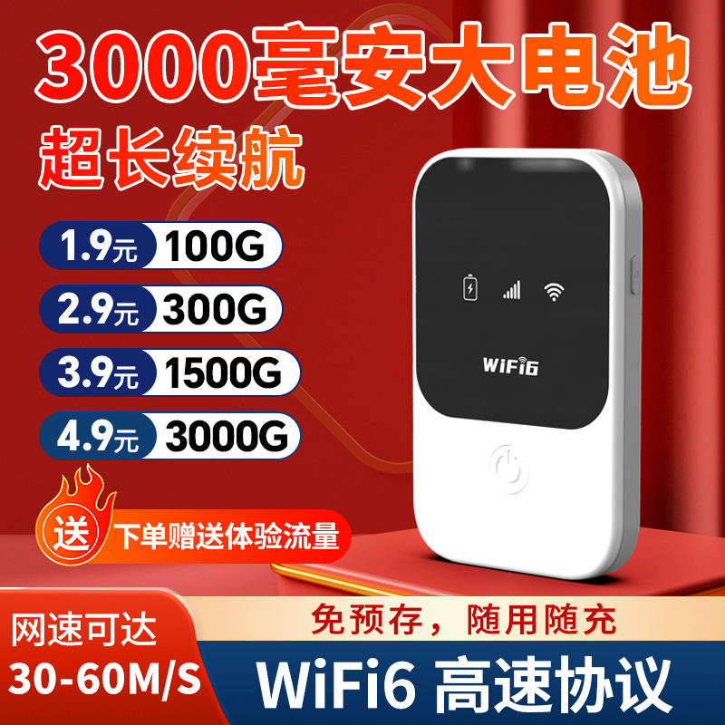 Безкарточный высокоскоростной 4G портативный Wi-Fi, для поездок и прямых трансляций