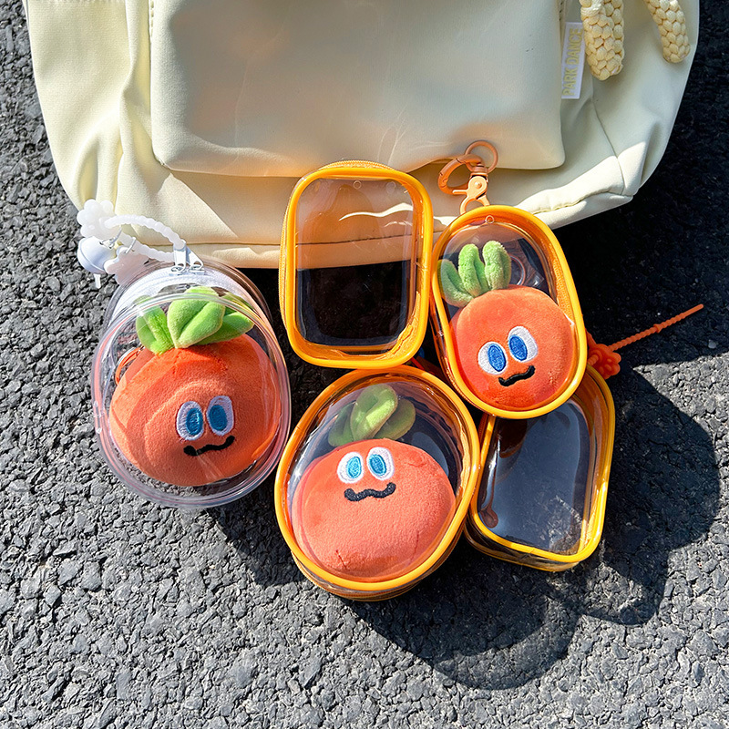 Подходит для нового прозрачного детского рюкзака Mayday Carrot из ПВХ для пылезащитного хранения и подвешивания хлопковых кукол на прогулке