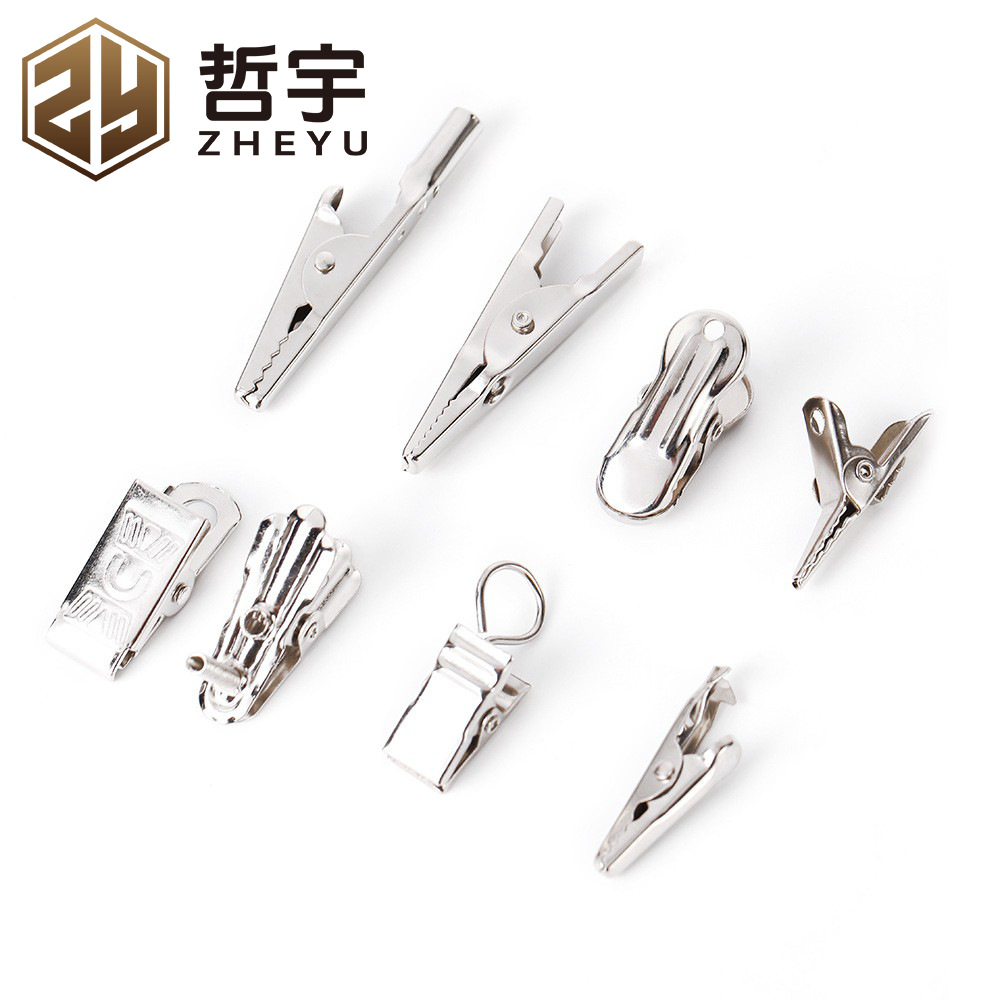 Metal Crocodile Clip, Id Card Holder, Hardware Bb Machine Clip, Hanging Curtain Clip, Business Card Badge Clip