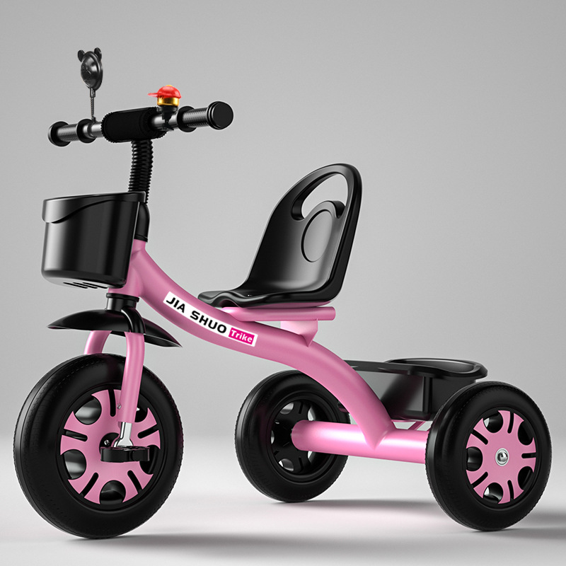 Jiasuo children's tricycle 1-3-2-6 years old baby baby push pedal bicycle kindergarten stroller