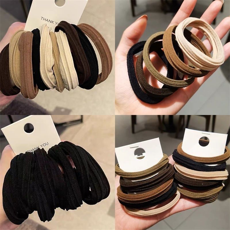 Korean Style Hair Band Thick High Elastic Headband Hair Accessories Rubber Band Ins High-Looking Women's Hair Tie