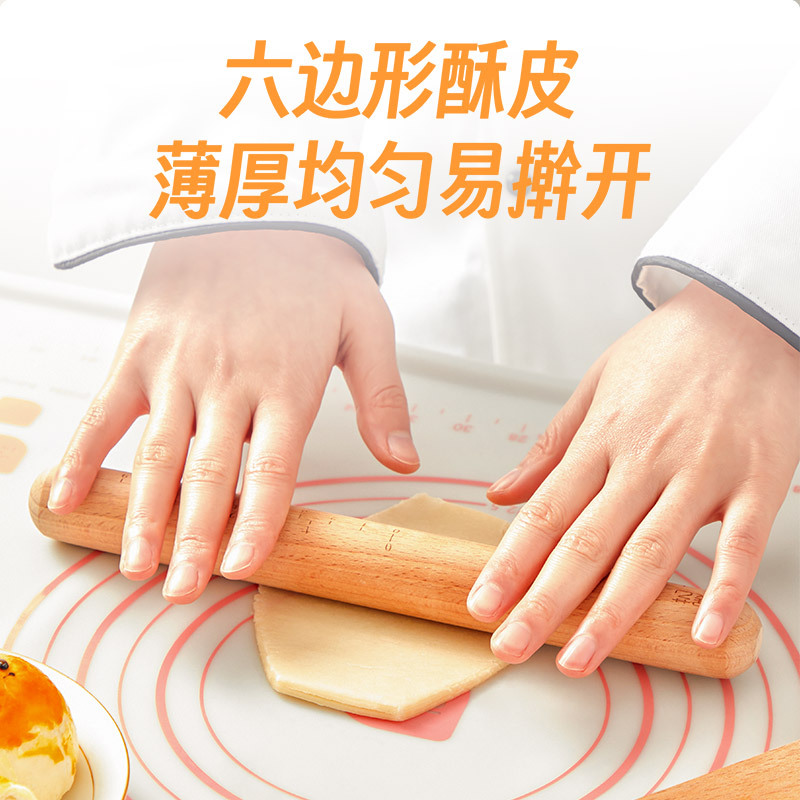 Exhibition art egg yolk crisp special pastry 10 pieces thousand-layer crisp slices durian crisp Old Woman cake household semi-finished baking raw materials