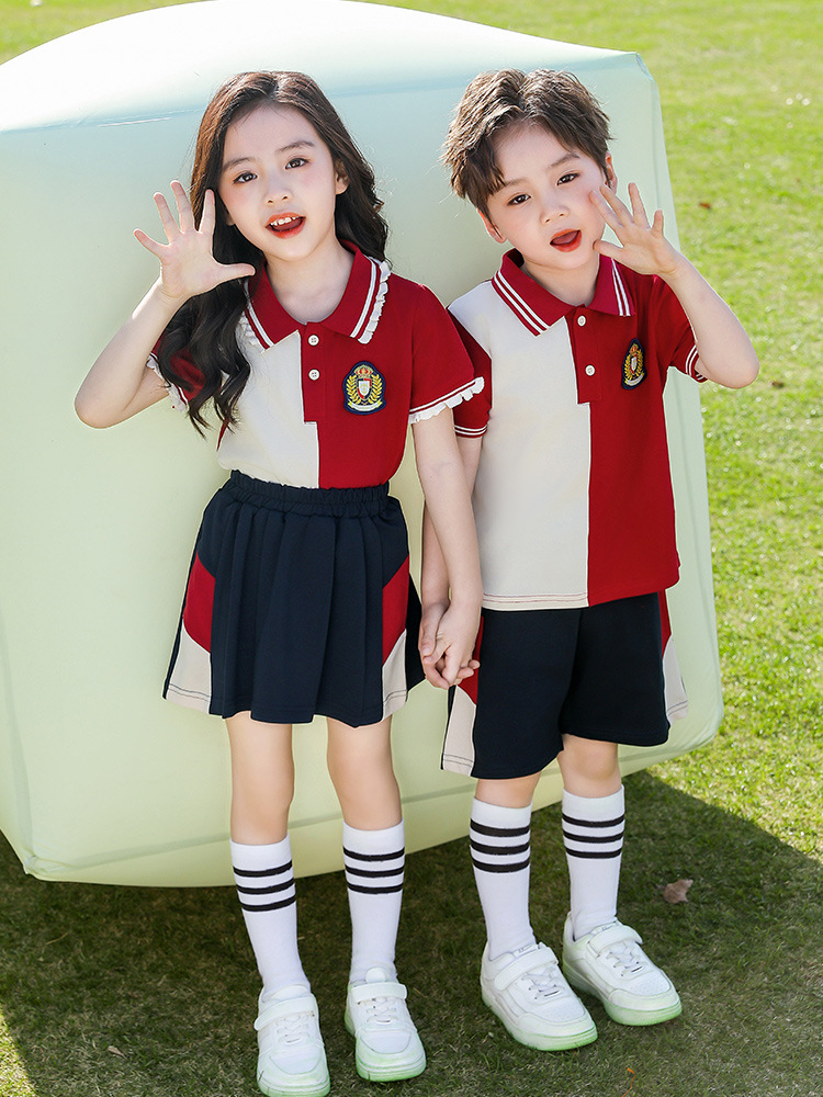 Kindergarten Clothing Summer Performance Performance Clothing Graduation Clothing Primary School Students' Class Clothing Summer Clothing