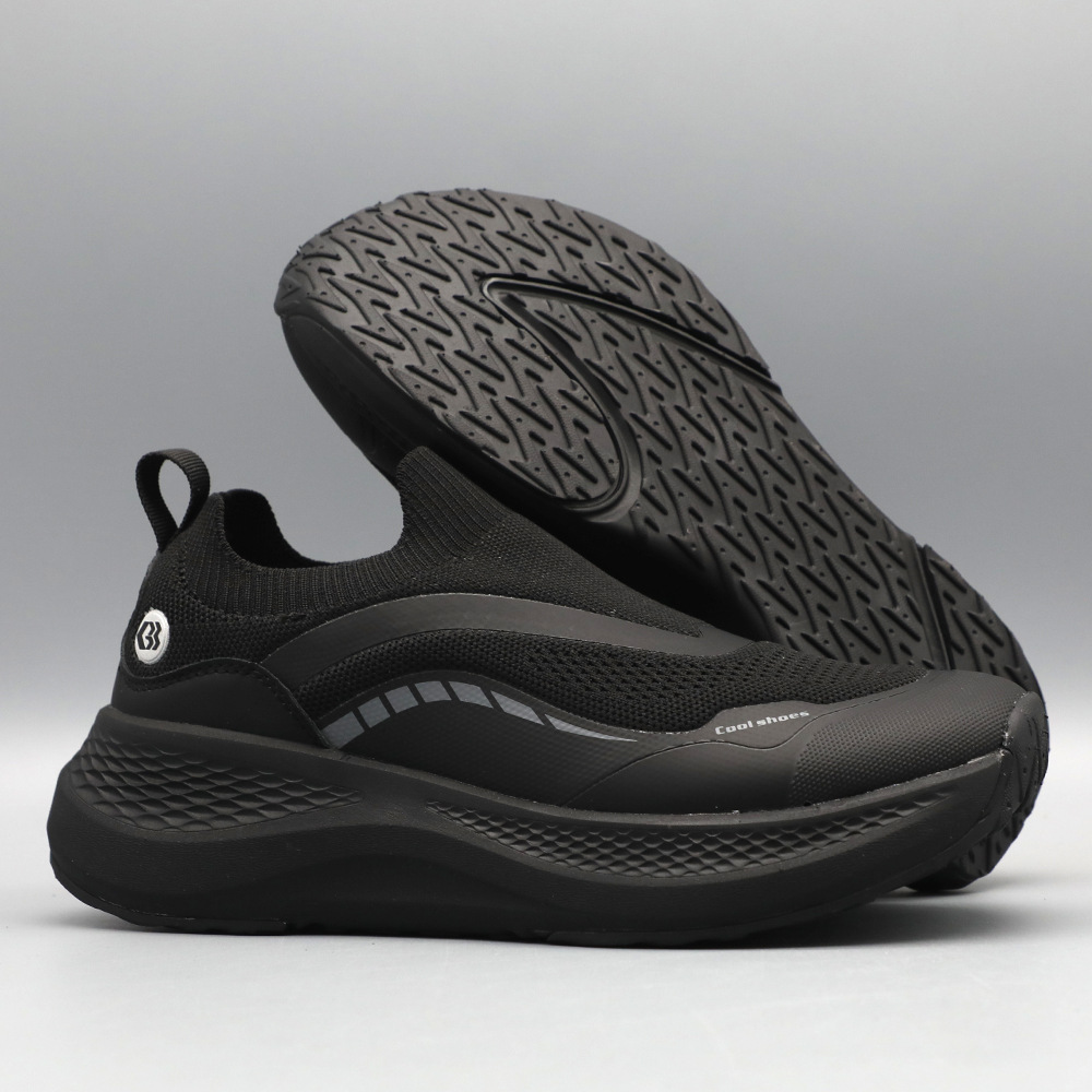 Men's Running Shoes, Sports Shoes, New Mesh Breathable Shock-Absorbing Lightweight Thick-Soled Casual Men's Shoes