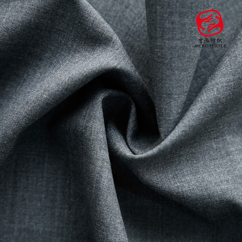 Wool Blended Fabric 270g Plain Wool Fabric Plain Fabric Spring and Autumn Worsted Suit Pants Clothing Fabric