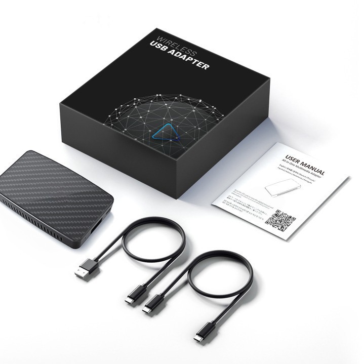 Беспроводной Carplay/Android Auto + Youtube/Netflix Умная цифровая видеокоробка для автомобиля