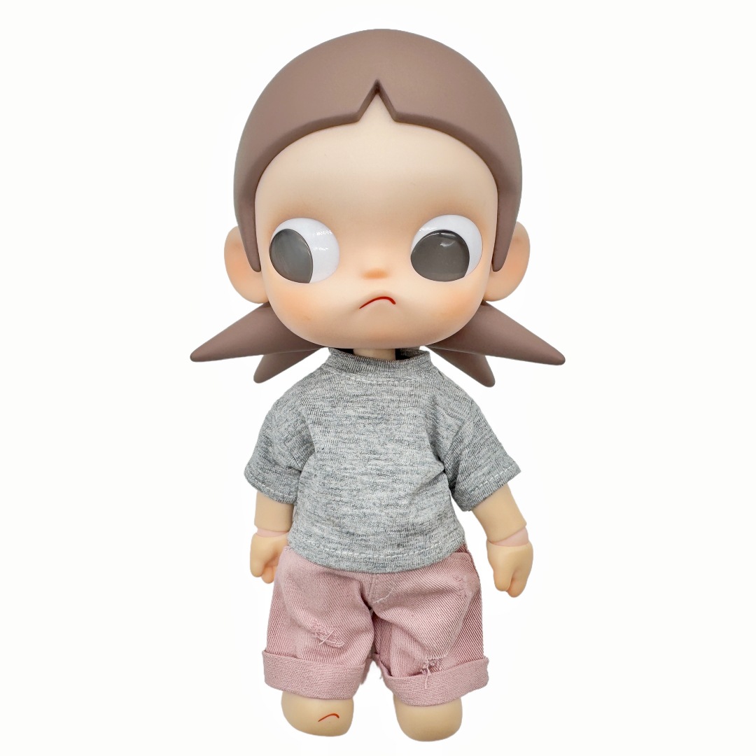 Zsiga Sister Gazi Short T-Shirt Longing Place Baby Clothes 1/8 Movable Doll Casual Short-Sleeved Loose Wholesale Ready Stock