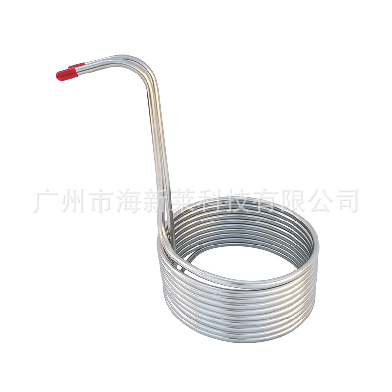 Manufacturer Mass Production 304 Stainless Steel Beer Cooler Cooling Coil Wheat Juice Cooling Rapid Cooling