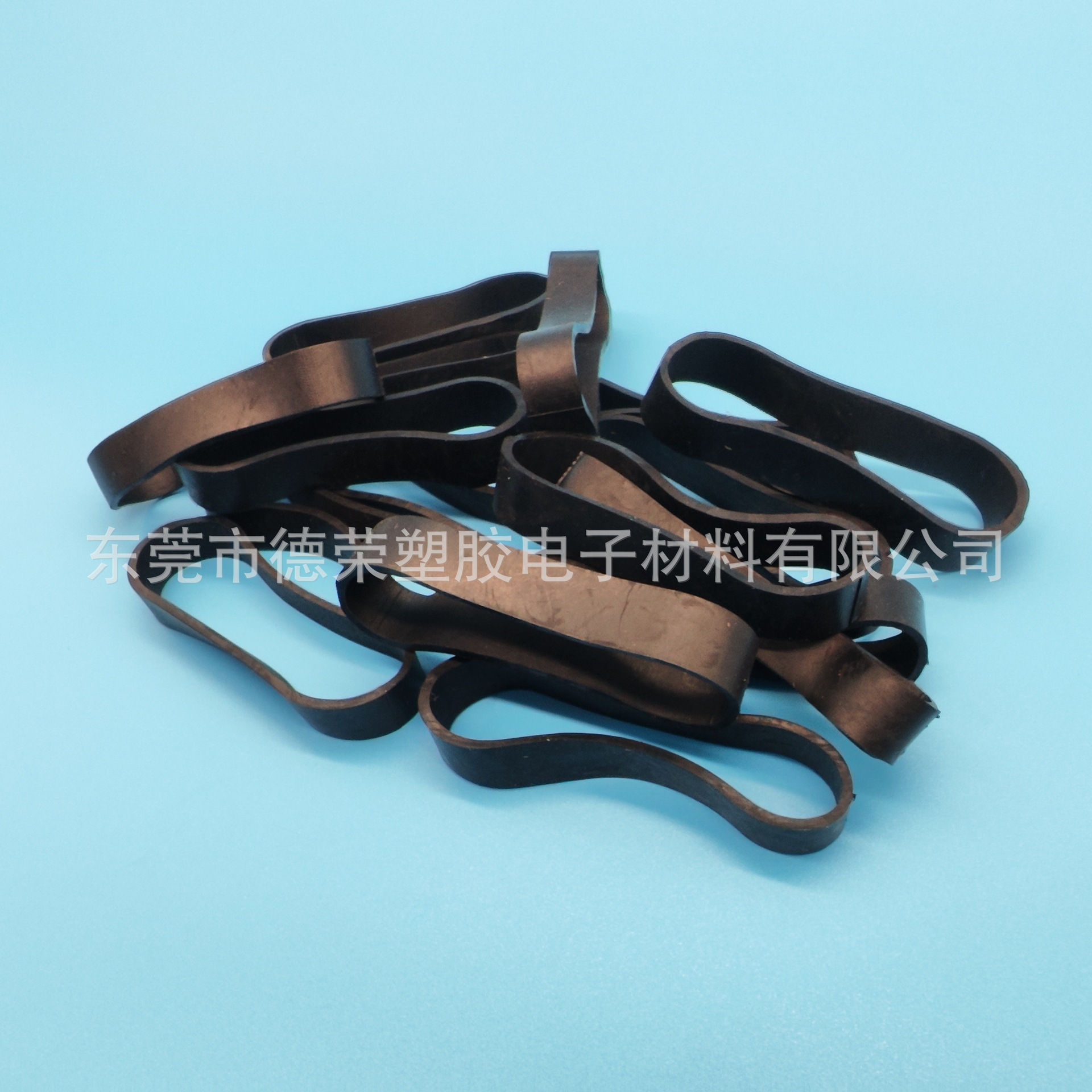Rubber band Black semiconductor silicone rubber dust-free workshop packaging binding rubber ring binding electronic accessories anti-static