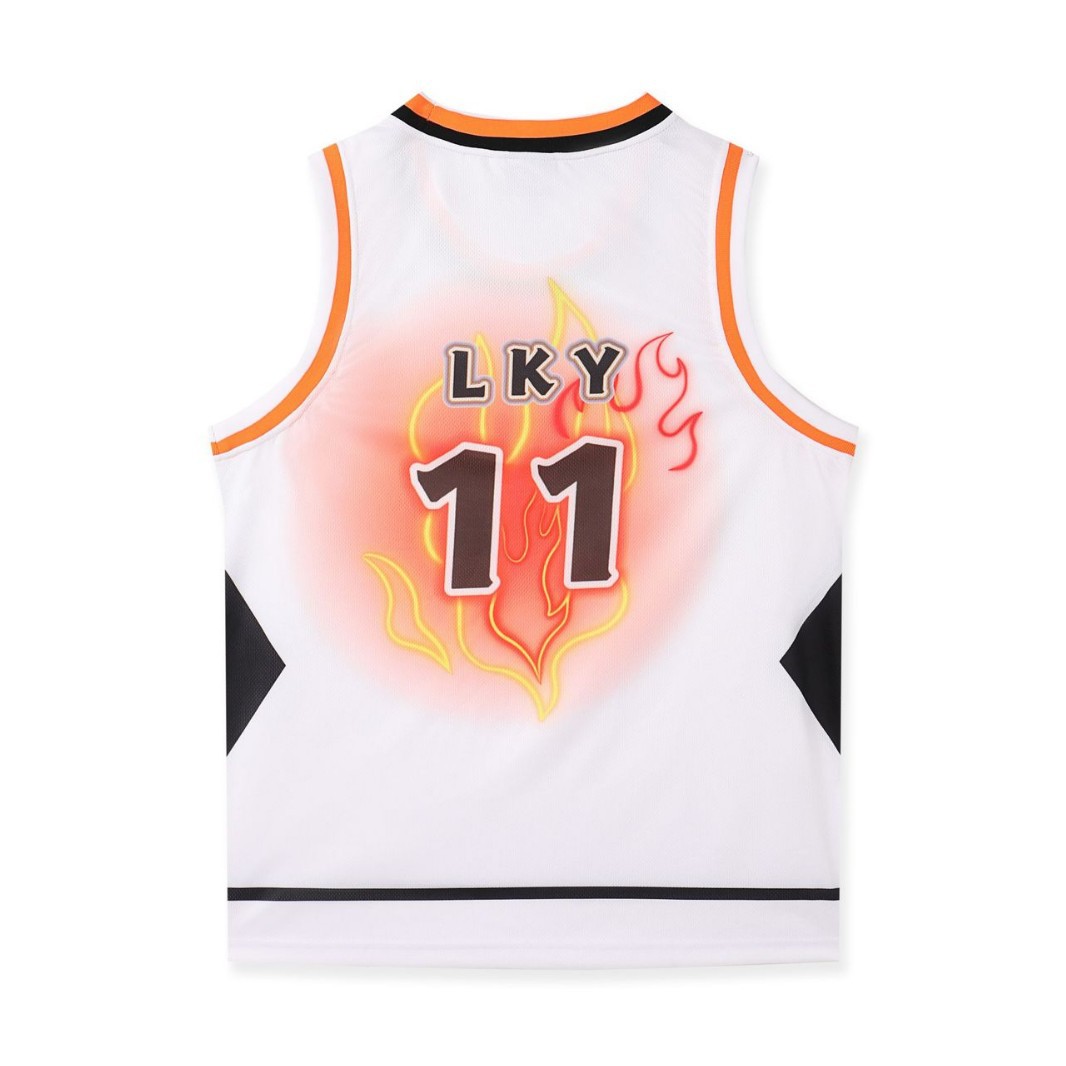Sports basketball vest to map custom sleeveless t-shirt foreign trade cross-border digital printing