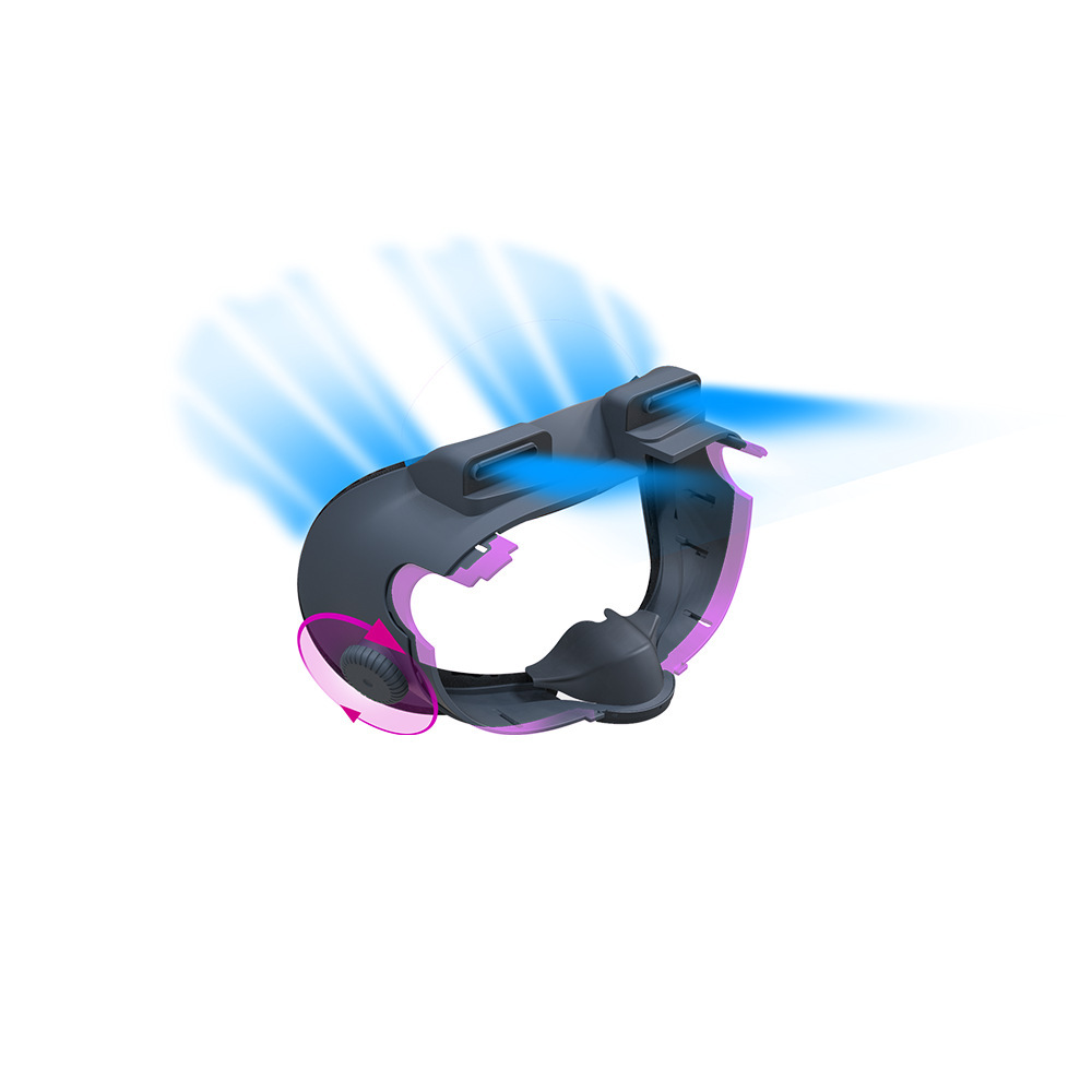 Meta Quest 3 New Pressure Relief Mask X3 Wave Wheel Adjustment Skin Friendly Sponge Amazon Aliexpress