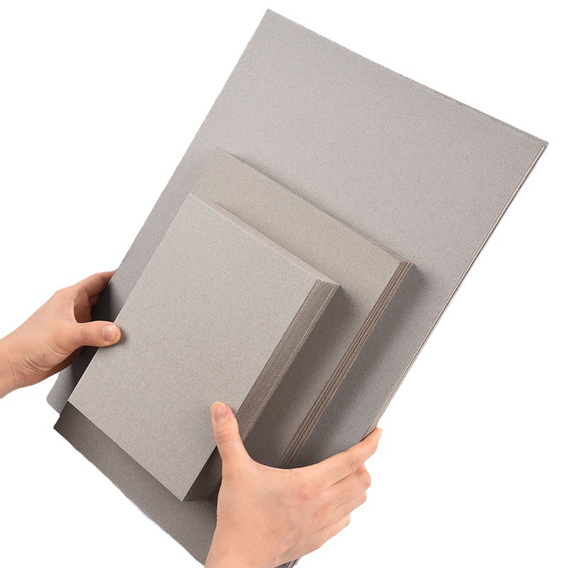 300-2000g Gray Cardboard Cardboard Processing Folder Notebook Hardcover Book Cover Album Gray Cardboard Paper