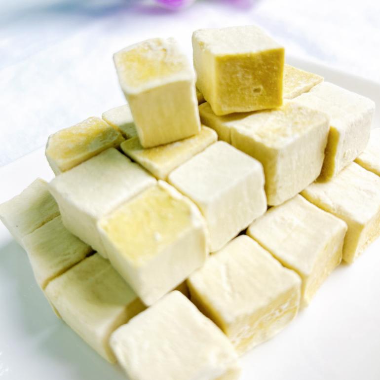 Freeze-Dried Durian Cubes Manufacturer Bulk Wholesale Thai Casual Large Snacks Wholesale Internet Celebrity Popular Freeze-Dried Dried Fruits