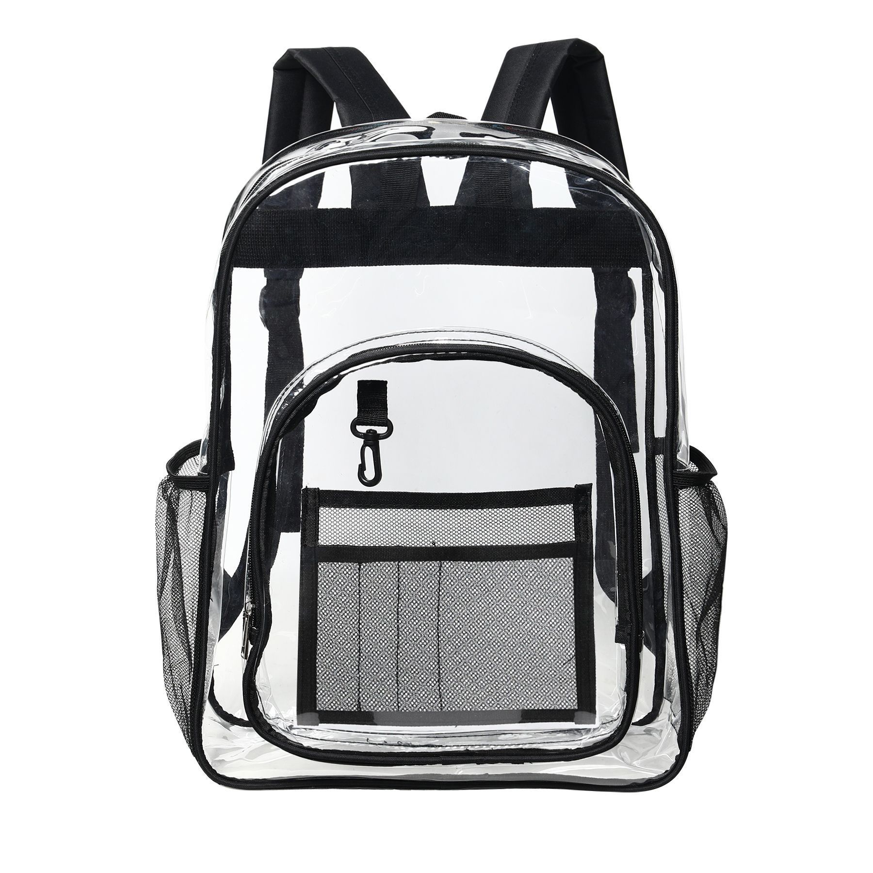 Cross-Border Pvc Transparent School Bag Amazon Same Style Student Transparent Waterproof Backpack Portable Transparent Backpack