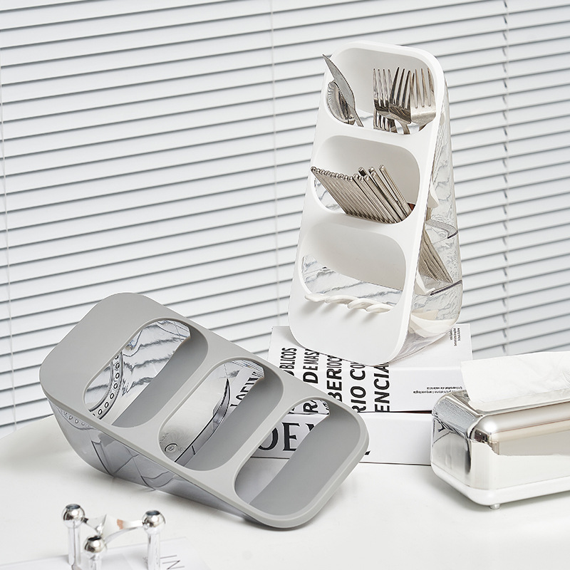 Knife holder storage rack land-mounted plastic chopsticks cage knife storage rack draining chopsticks cage kitchen knife rack factory wholesale