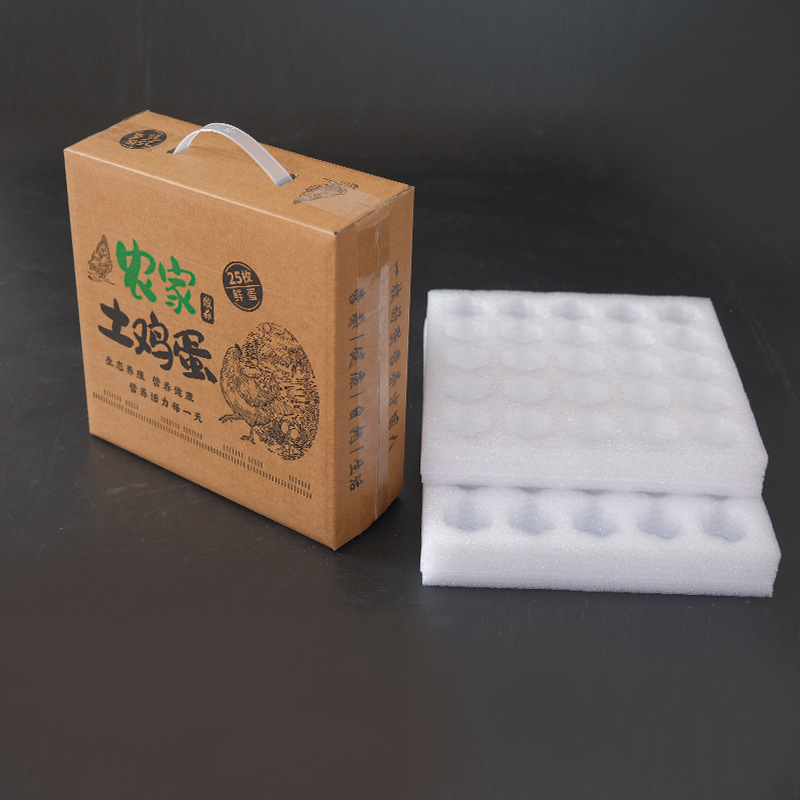 Manufacturer Egg Tray Pearl Cotton Epe Egg Tray Egg Carton Shockproof Express Egg Packaging Box Ready for Sale