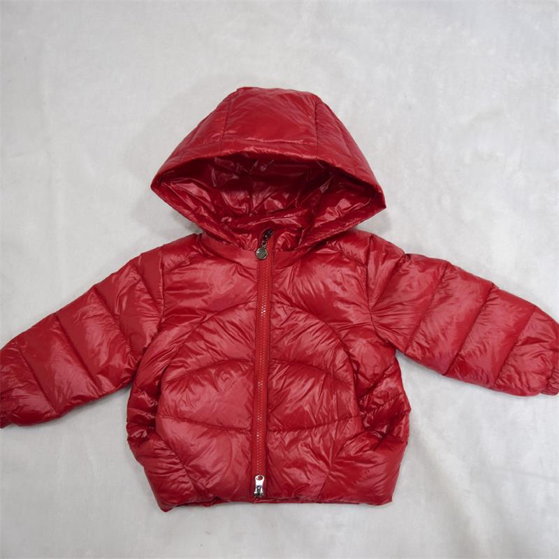 FY.YIYI white duck down new children's down jacket long sleeve children's down jacket wholesale a generation of hair