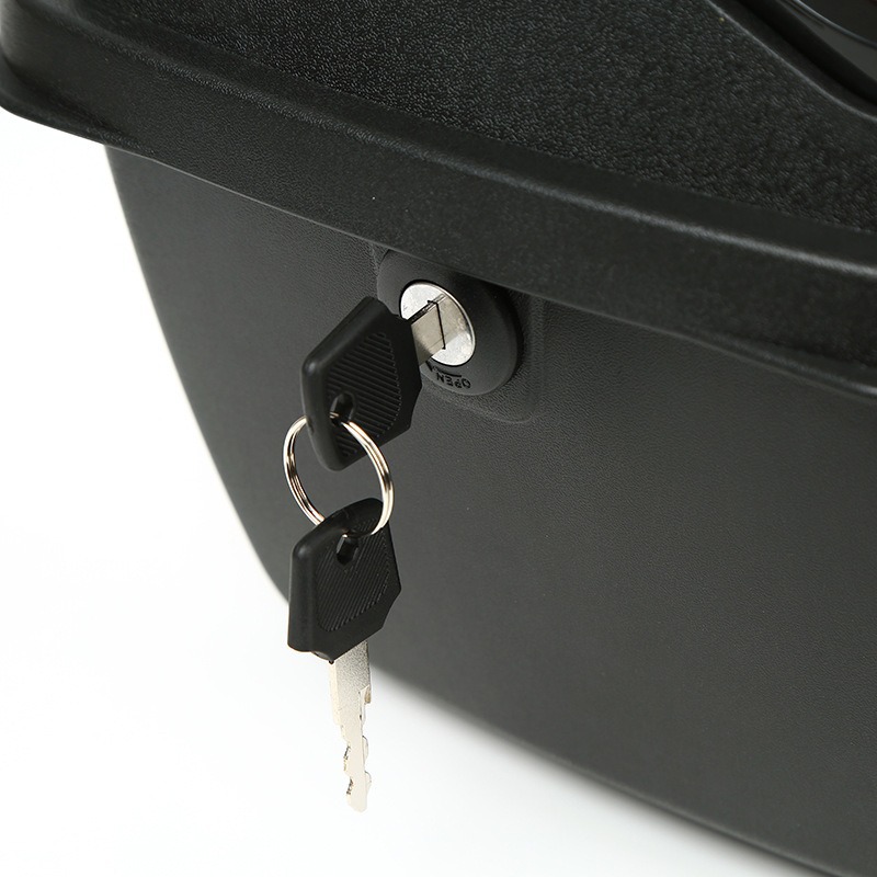 Universal Electric Vehicle Trunk for Electric Bikes and Motorcycles, Large Capacity Rear Trunk, New National Standard No. 2 Rear Trunk