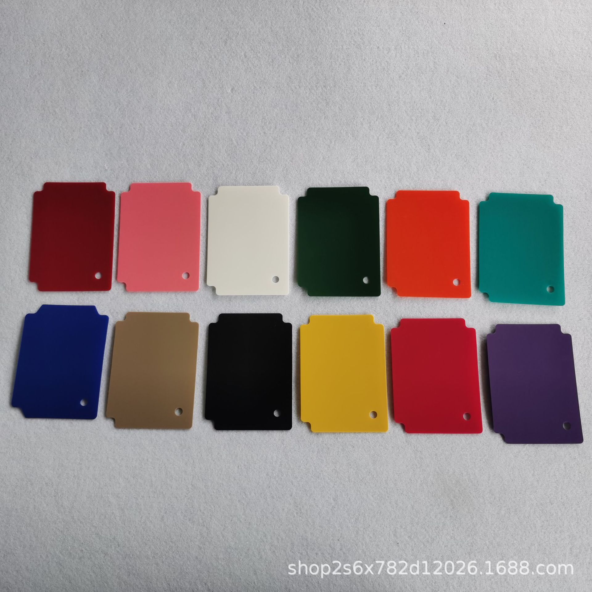 70*95.5mm Plastic Pp Card Divider Card Divider Available in Any Color and Can Be Printed