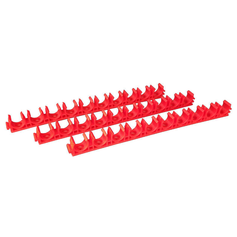 OTH brand PE line pipe row card gas nail gun nail universal conjoined U-shaped card multi-position water pipe joint row card low pipe code