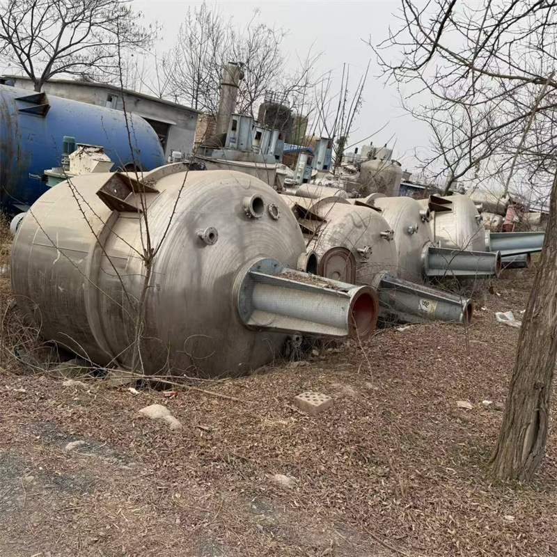 Used stainless steel mixing tank inside and outside polished stainless steel mixing tank stainless steel double insulation mixing tank