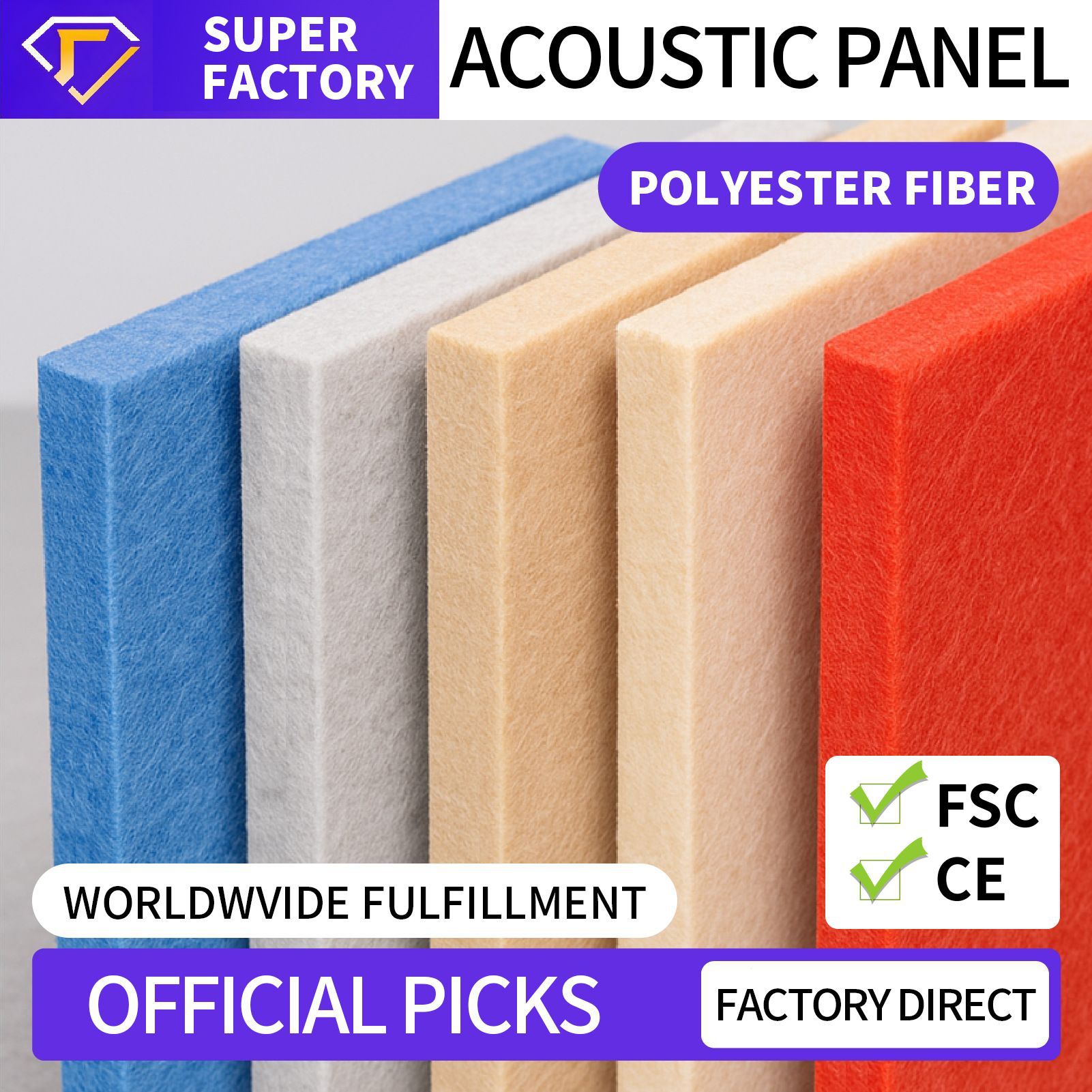 Звукопоглощающая панель из полиэстера, деревянная решетка, конференц-зал, пиано-комната, KTV, звукопоглощающий материал, кросс-бордер