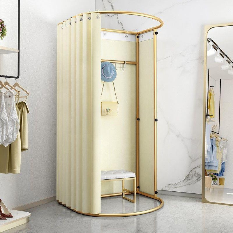 Shopping Mall Mobile Fitting Room Clothing Store Floor-Standing Portable Foldable Simple Locker Room Temporary Display Stand Wholesale