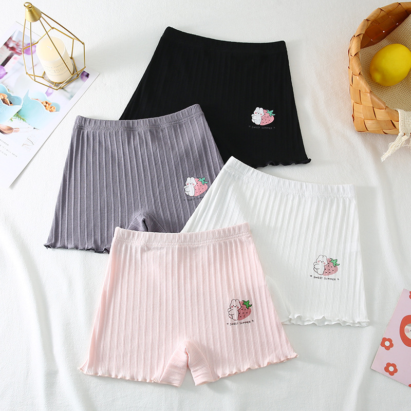 Безопасные шорты для девочек из чистого хлопка, оптовая продажа