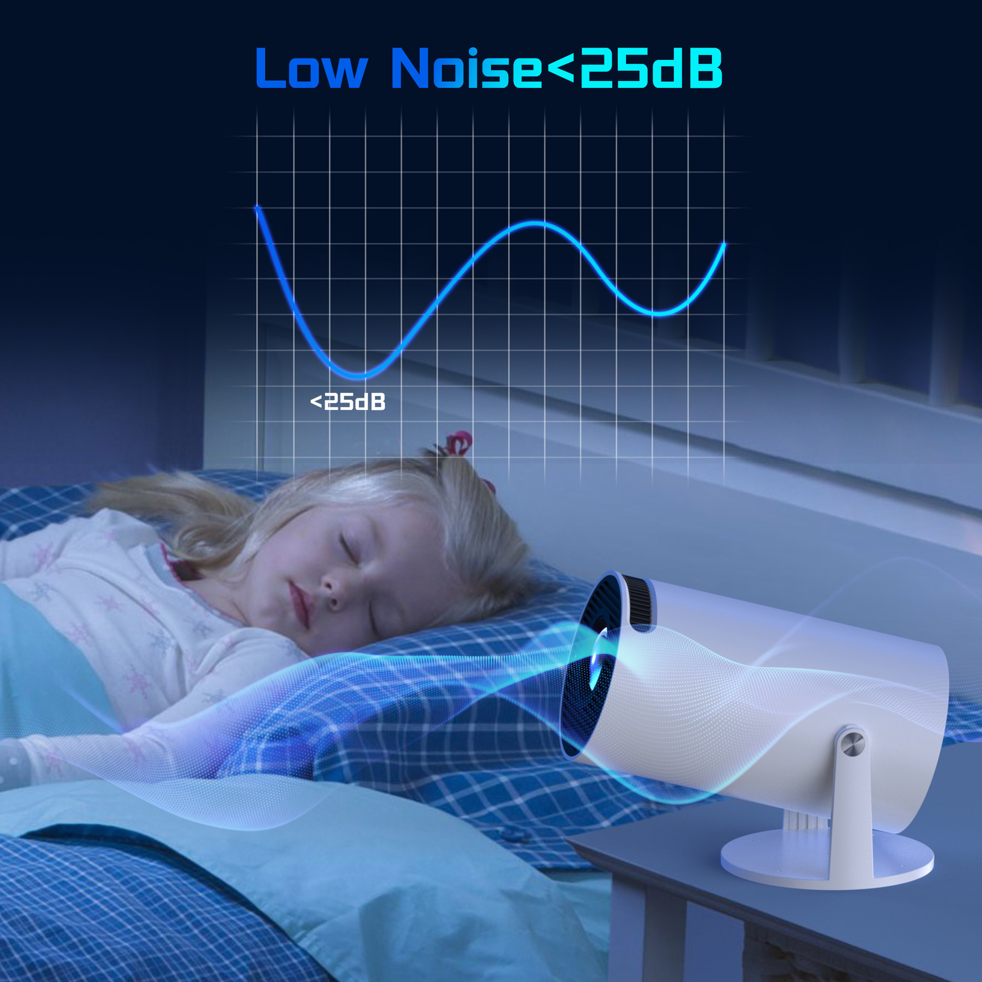 Cross-Border Cloud Platform Projector, Home Portable High-Definition Projector, Outdoor Camping Screen Projection, Mobile Phone Barrel Projector