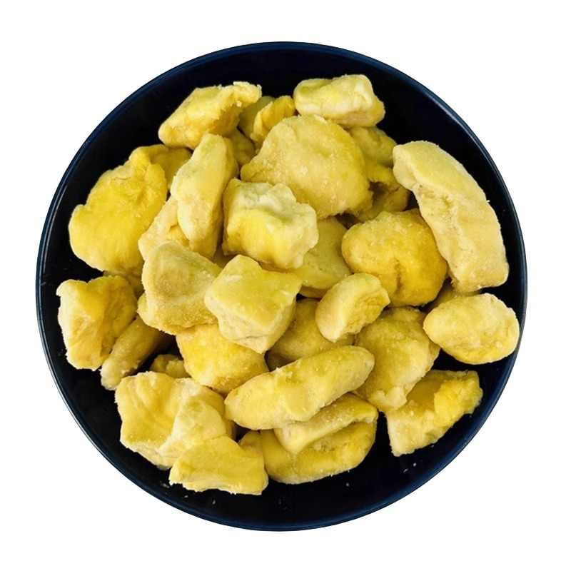 Frozen Durian Floss for Baking: Commercial Grade Golden Pillow Durian Fruit Pulp, Seedless Pure Fruit Pulp, Frozen Fruit Pulp