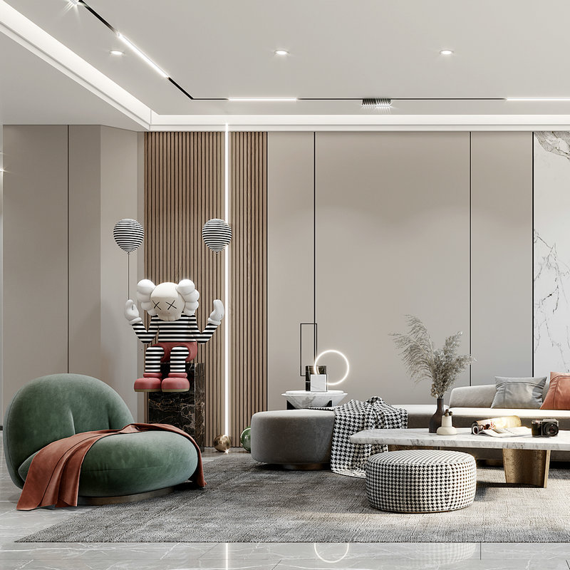 Whole House Custom Factory Custom Wardrobe Cabinets Modern Minimalist Living Room Bedroom Wine Cabinet Overall Kitchen Solid Wood Furniture