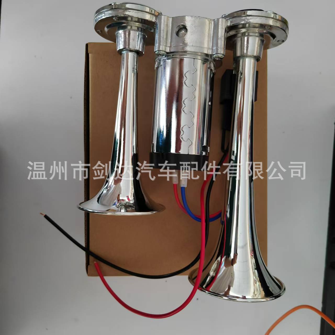 One-piece electric air horn 12v 24V super loud 135 dB modified car truck motorcycle Universal gas